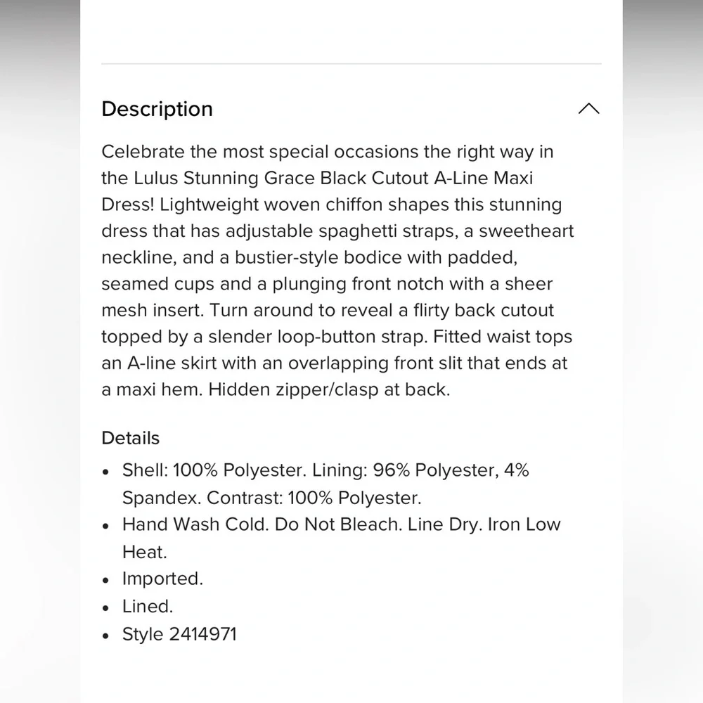 Lulus Stunning Grace Black Cutout A-Line Maxi Dress - Picture 6 of 8